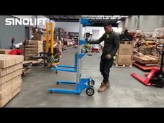 Watch: WFH Series Manual Hand Winch Stacker – Effortless Lifting, One-Person Operation Showcase