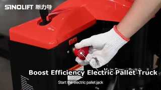 Voir la démonstration du transpalette électrique EPT15Q EPT20Q EPT30Q avec batterie haute capacité sans entretien