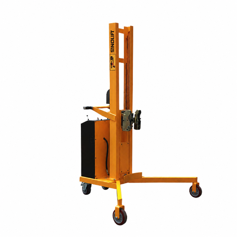 DT300F Electric Hydraulic  Forklift Drum Dumper With V Shaped Base Capacity 300kg